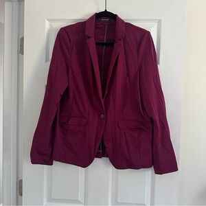 Size 0 Maurice’s Plum Purple Blazer Jacket